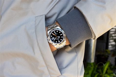 rolex explorer ii 6 inch wrist|rolex explorer ii price list.